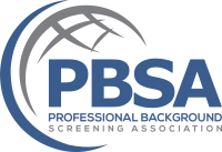 We're proud to be a member of the Professional Background Screening Association